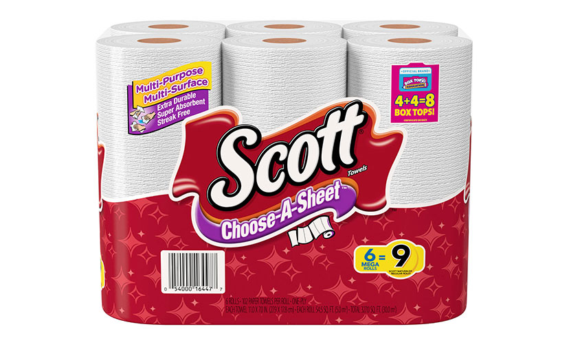 Save $0 75 off Scott Paper Towels Get it Free