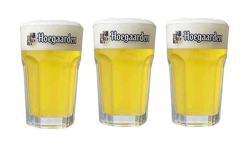 Get a FREE Hoegaarden Beer Glass!