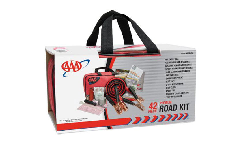 Save 16% on a AAA 42 Piece Emergency Road Assistance Kit!
