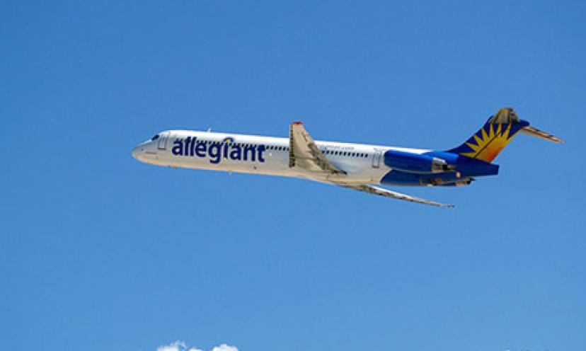 Enter the Allegiant Ticket Giveaway & Win Round-Trip Airfare From Allegiant Travel!