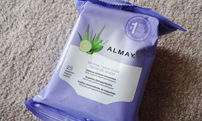 Save $1 on Almay Makeup Remover!