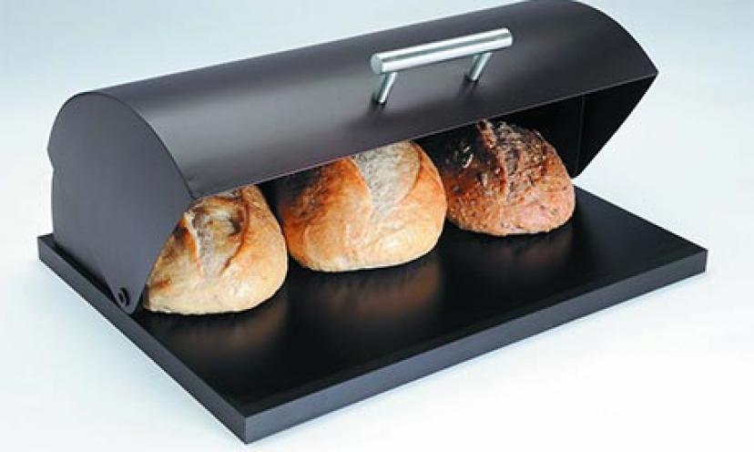Get this Adorable Roll Top Bread Box for Only $7!