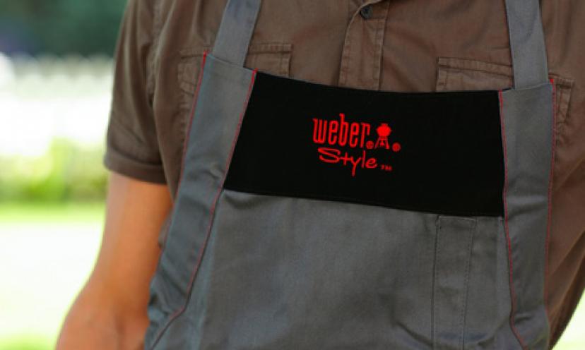 Get the Weber Style Barbecue Apron for Only $7.06!