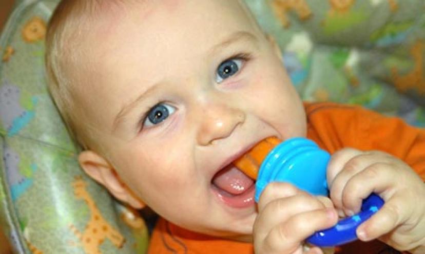 Get the Ultimate Silicone Teething Feeder for 30% Off!