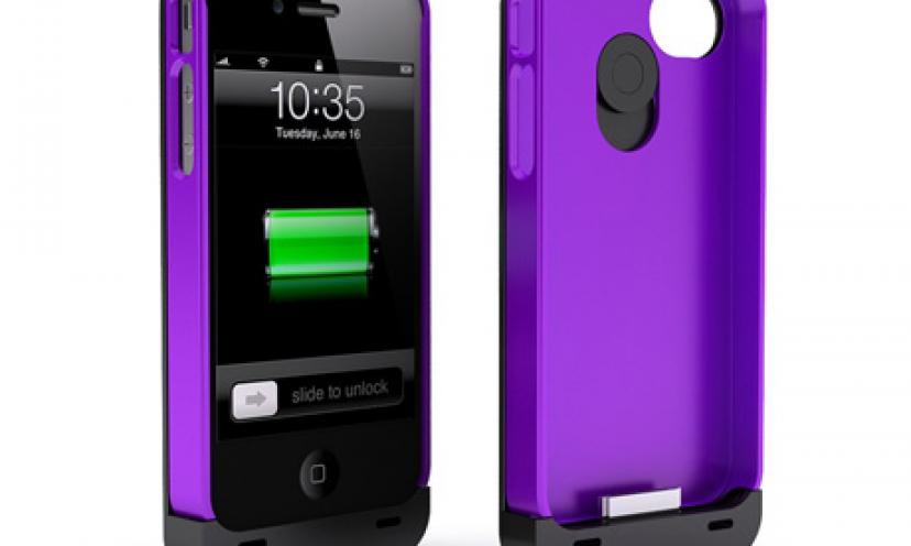 Save 50% On the Maxboost Hybrid Detachable Battery Case for iPhone 4 & 4S!
