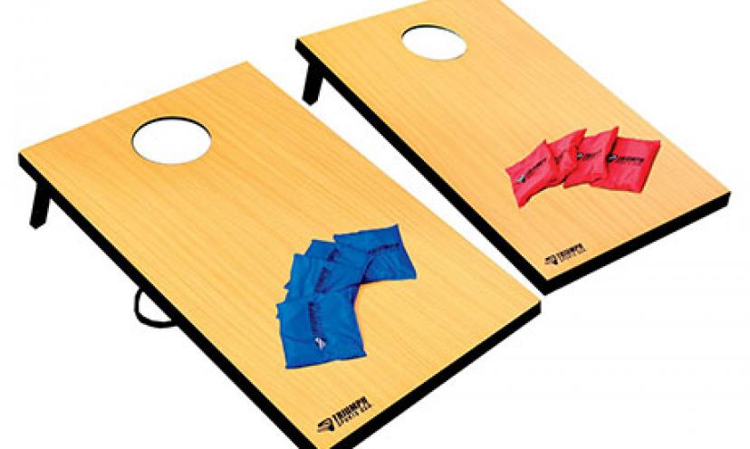 Perfect for Football Tailgates and Backyard BBQ’s – Save 20% on this Bag Toss Game!