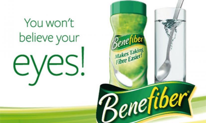 Save $1.25 off Benefiber products