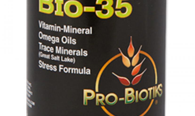 Get the Nutrients You Need with a Free Sample of Bio-35 Nutritional Supplements!