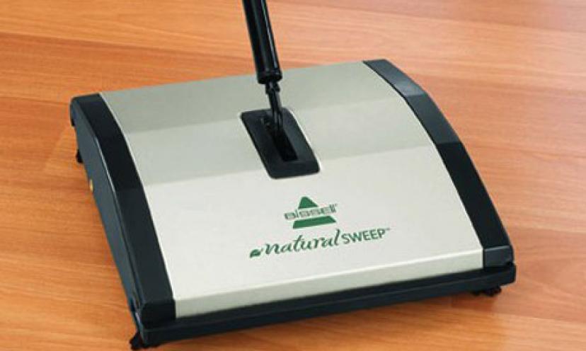 Enjoy 43% Off The BISSELL Natural Sweep Dual Brush Sweeper!