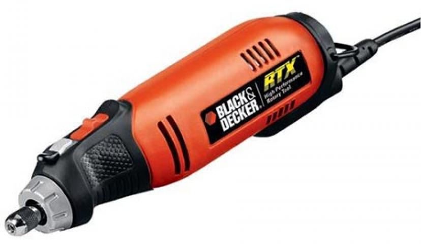 Save 56% on the Black & Decker 3-Speed Rotary Tool!