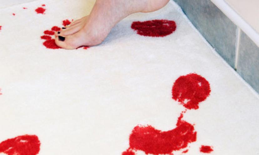 Save 27% on The Spinning Hat Blood Bath Mat!
