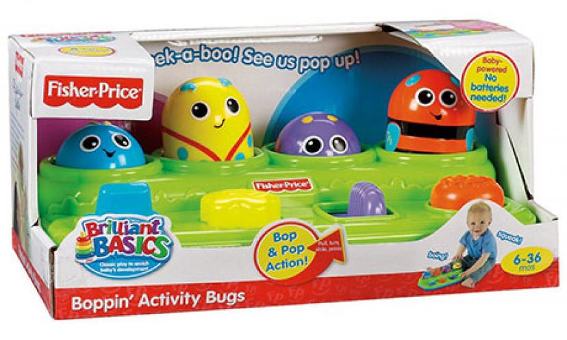 Save 33% Off the Fisher-Price Boppin’ Activity Bugs!