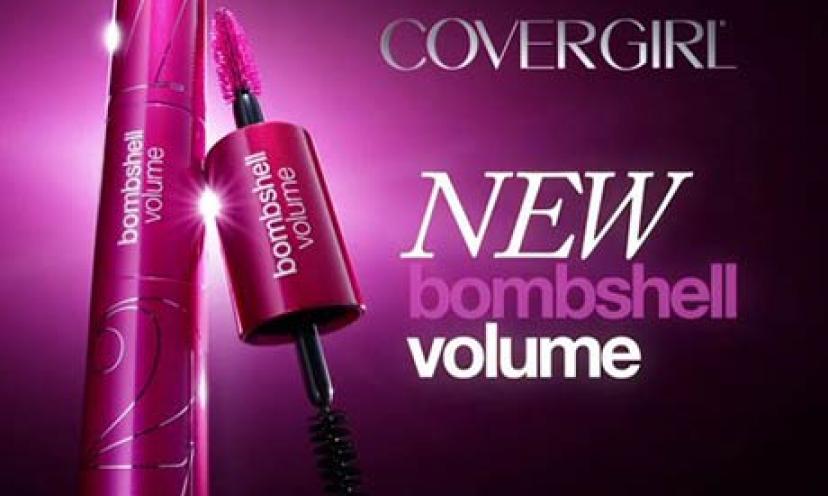 Save $1 on COVERGIRL Bombshell Mascara, Liner or Shadow!