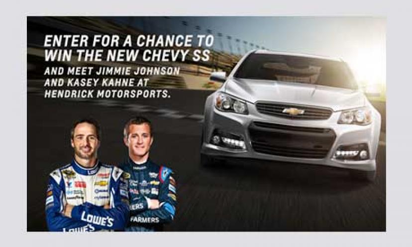 Win a 2014 Chevy SS and Fly to Charlotte!