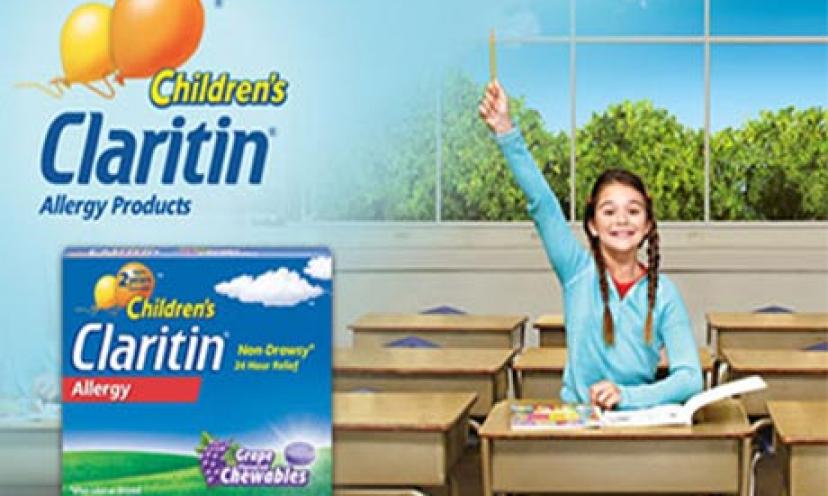Save $3.00 off Children’s Claritin Chewables!
