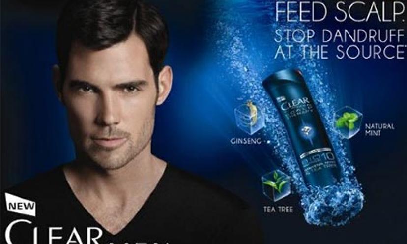 Clear Men is Giving Away 90,000 Samples of Scalp Therapy Shampoo!