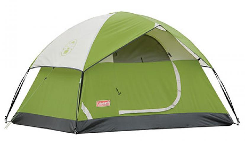 Save 46% on this Coleman Sundome 2-Person Tent!