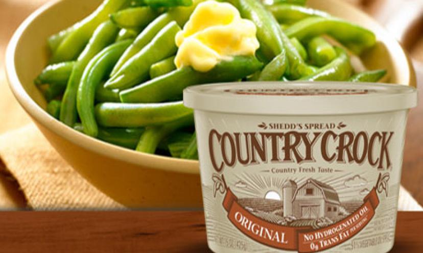 Save $1.00 off two tubs of Country Crock!