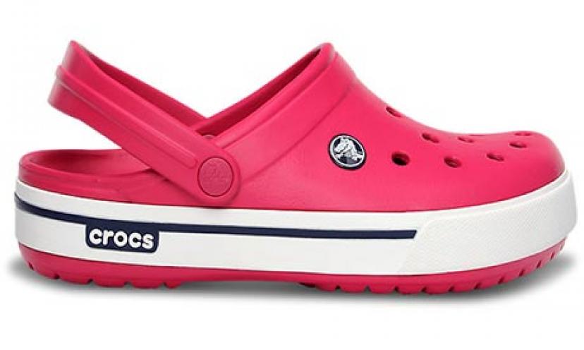 Save on a new pair of Crocs!
