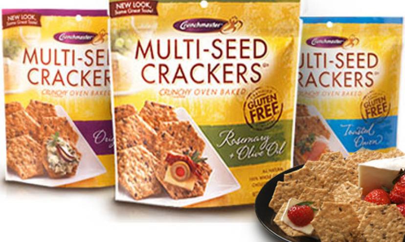 Enjoy $1 Off a Bag Of Crunchmaster Crackers!