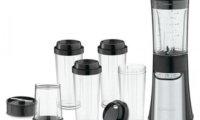 Save 55% off a Cuisinart 15-piece portable blending system!