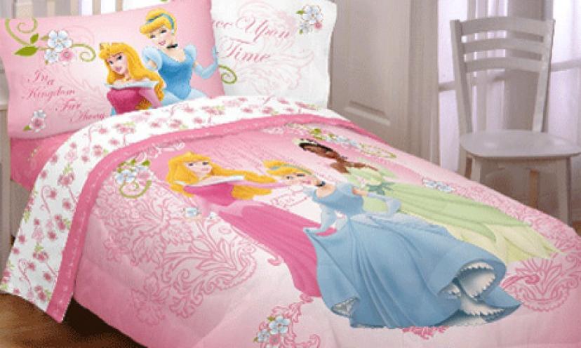 Get the Disney Dainty Princess Microfiber Sheet Set for 38% Off!