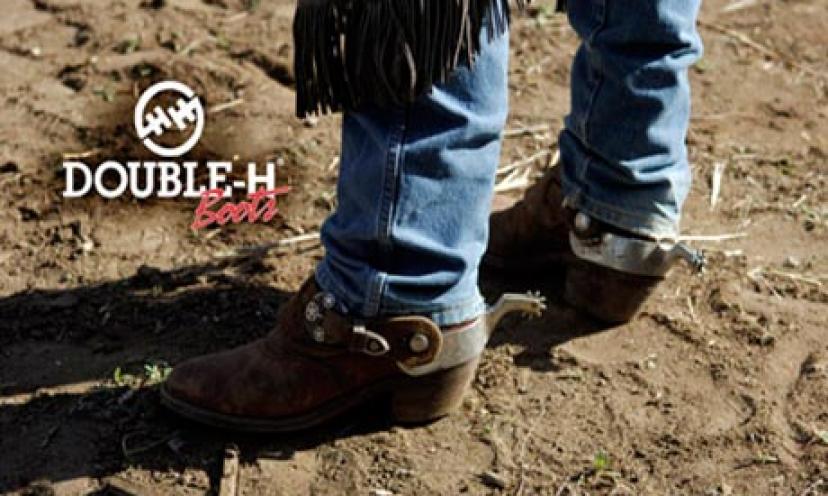 Win a pair of Double-H boots from C-A-L Ranch Stores!