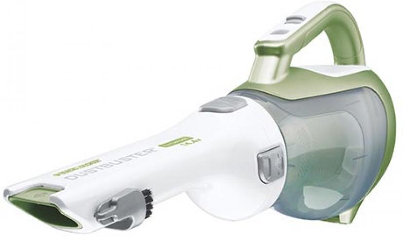 Get 60% Off the Black and Decker Lithium Ion Dust Buster!