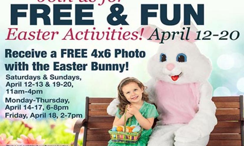 Get a picture with the Easter bunny from BassProShops!