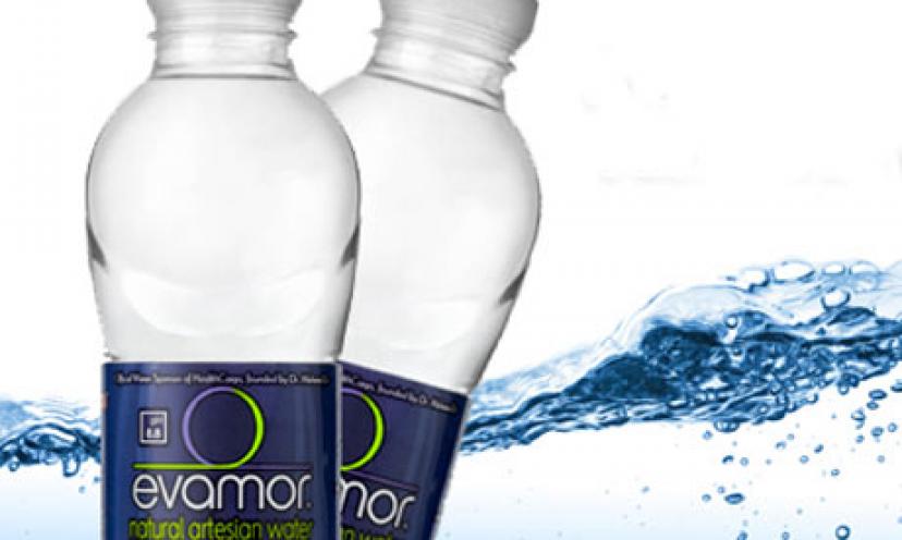 Stay Hydrated With a FREE Bottle Of Evamor Water!