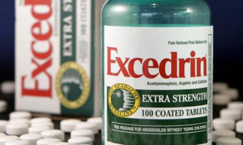 Save $1 on Excedrin!