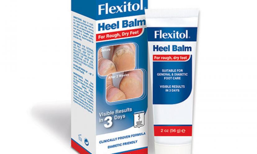 Dry or Cracked Feet? Get a Free Sample of Flexitol Heel Balm!