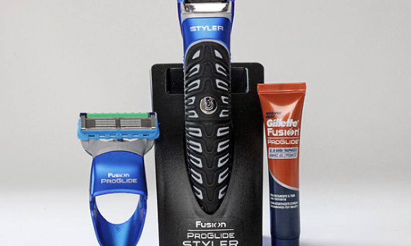 Save 23% On a Gillette Fusion Proglide Styler 3-In-1 Men’s Body Groomer!