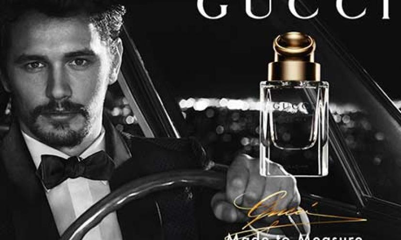 Get A Free Sample of Gucci Made to Measure Fragrance!