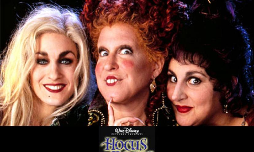 Relive the Magic and Fun of Disney’s “Hocus Pocus” – Only $6.96!
