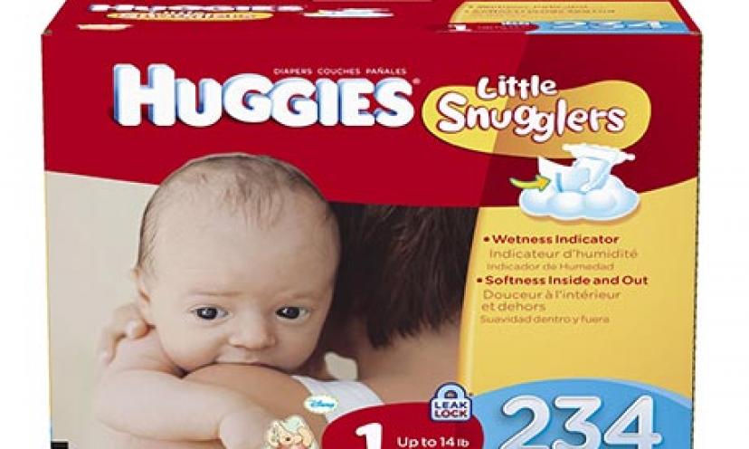 Save $1.50 off Huggies Snug and Dry Diapers!