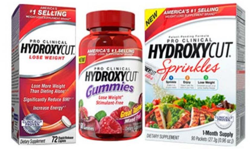 Get a free sample of Hydroxycut!