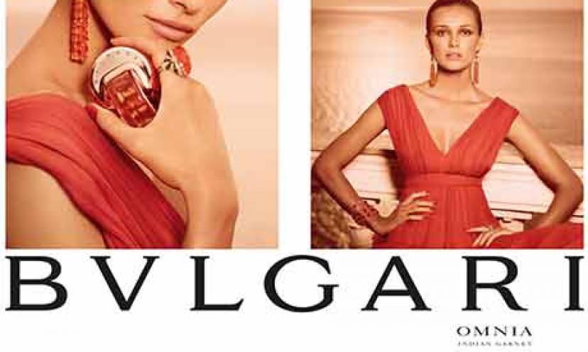 Get a FREE Sample of Omnia Indian Garnet Fragrance From Bvlgari!