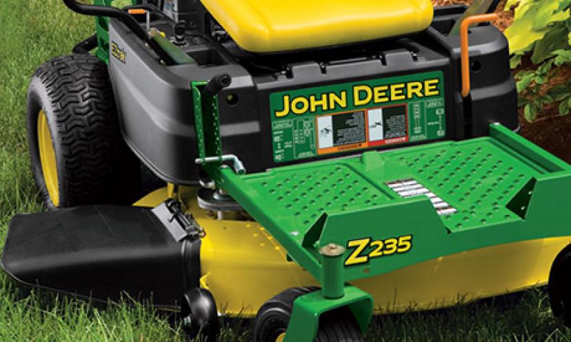 Lawn Maintenance Made Easy – Win the John Deere Z235 EZtrak!