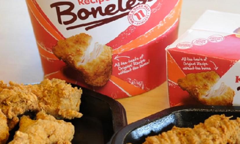 Buy a 2-Piece KFC Boneless Combo And Get A Second FREE!
