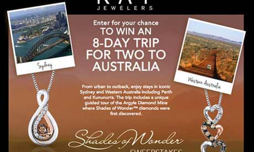 Win a Trip to Australia From Kay Jewelers!