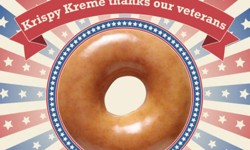 Veterans day freebies krispy kreme