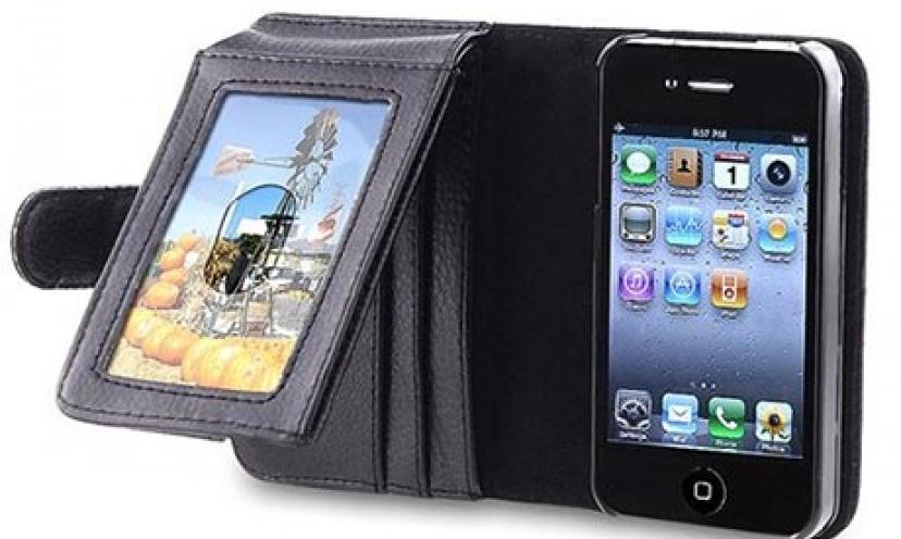 Get a Leather iPhone case/wallet for only $3.50!