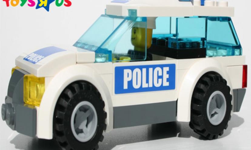 Get a Free LEGO City Police Car At participating Toys R Us Stores [On June 15, 2013]!