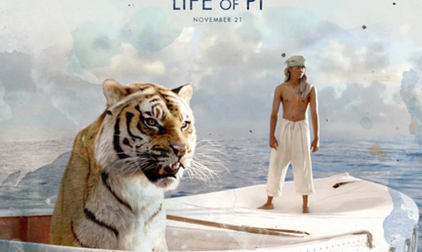 Save 60% On Life of Pi [Blu-ray 3D]!