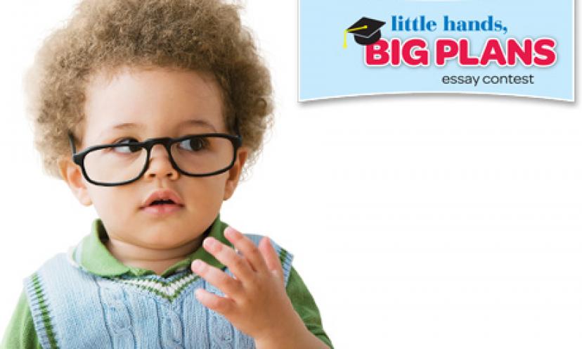 Enter The Little Hands Big Plans Essay Contest And Have The Chance To Win $5,000!