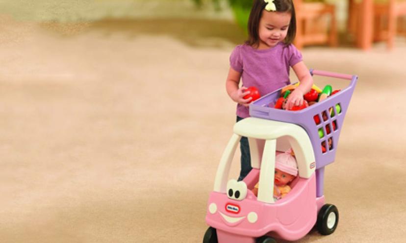Save 15% on the Little Tikes Cozy Shopping Cart!