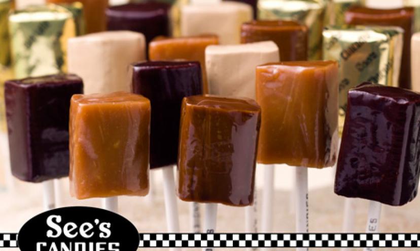 Celebrate National Lollypop Day With FREE Lollypops From See’s Candies!