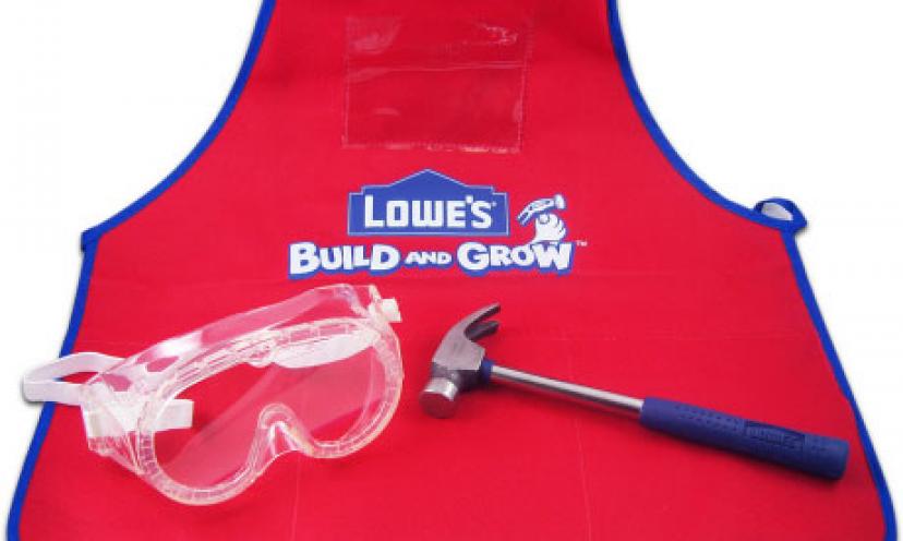 Sign Your Kid Up for Lowe’s Halloween Build and Grow Clinic!