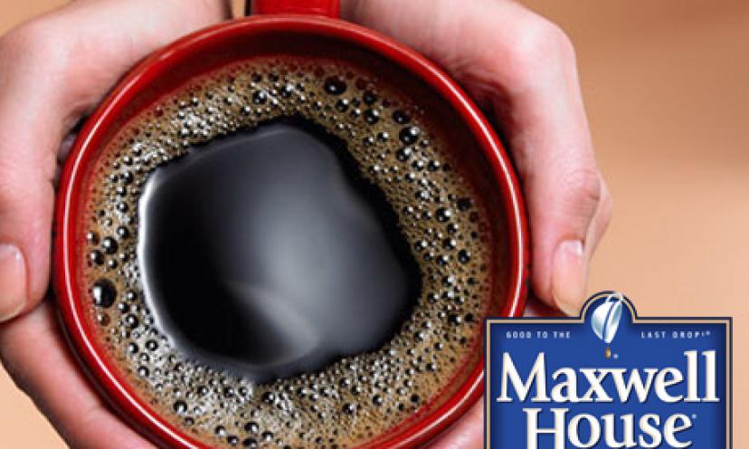 Enjoy $1 Off Maxwell House Coffee With This Coupon!